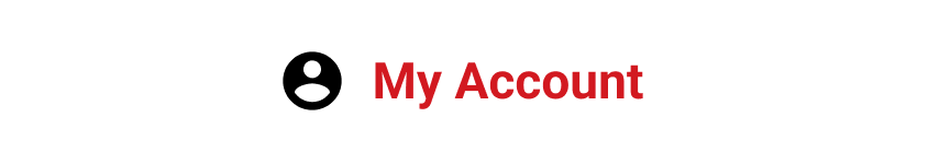 My Account